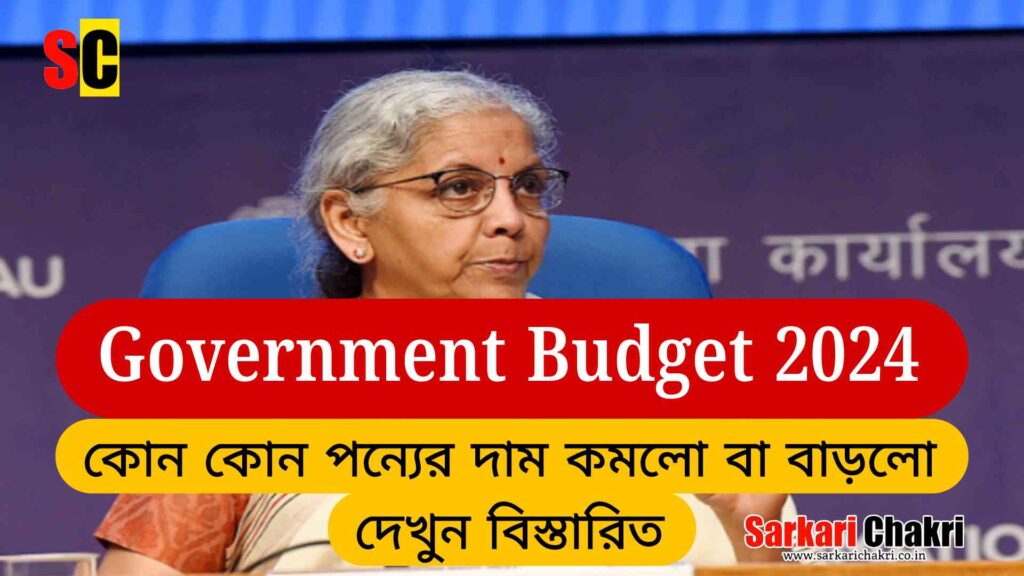 Government Budget 2024 , কোন কোন পন্যের দাম কমলো বা বাড়লো 