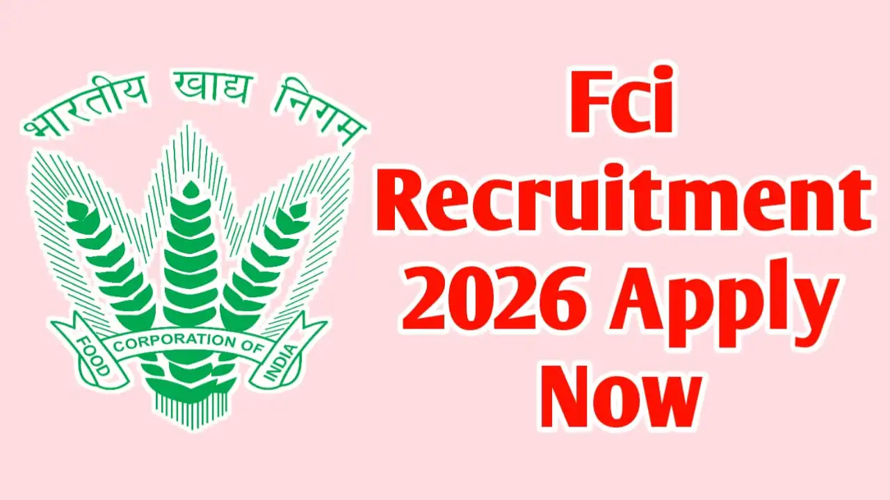 Fci Recruitment 2026 Apply Now
